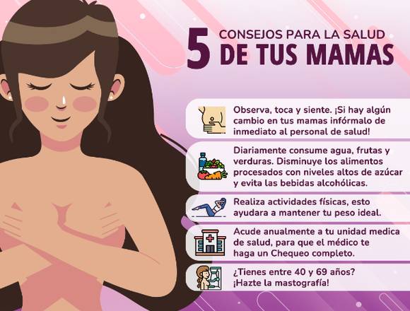 ¿Como cuidar de tus mamas?