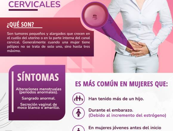 ¿Qué son los pólipos cervicales?