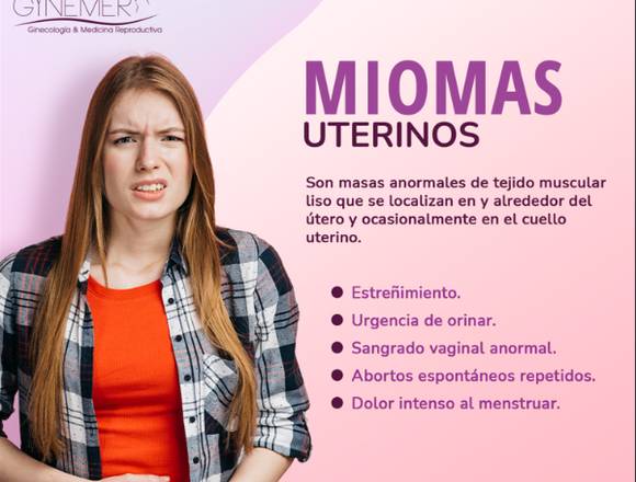 Miomas uterinos......