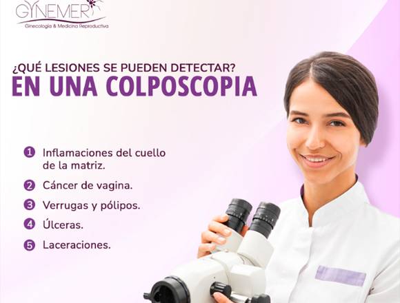 ¿Qué detecta una COLPOSCOPÍA?