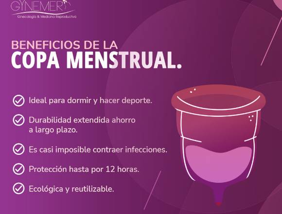 Beneficios de la COPA MENSTRUAL 