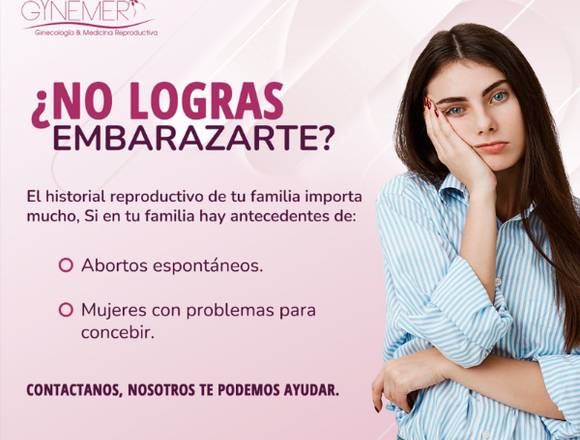 ¿No logras EMBARAZARTE?