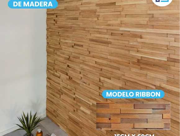 Fachaletas de madera , Fachaletas para pared 