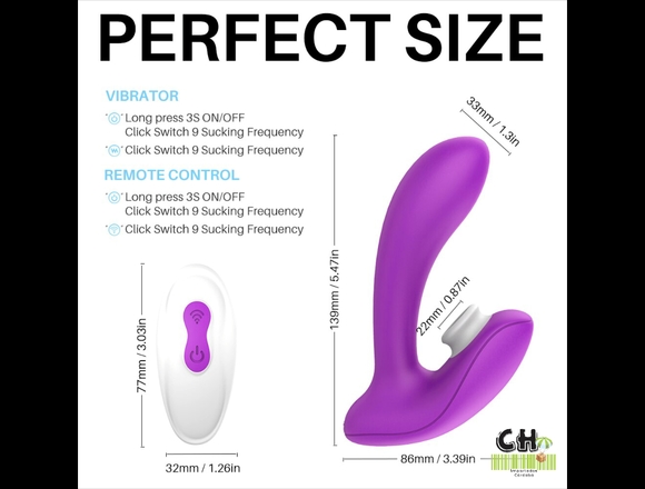 Vibrador con control remoto