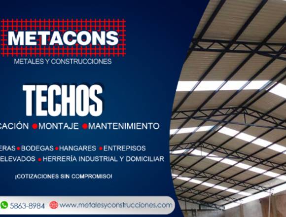 Fabricación y reparación de techos