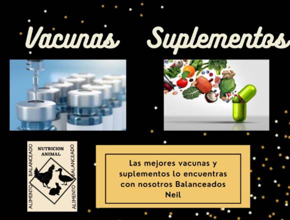 Venta de Vacunas y Suplementos