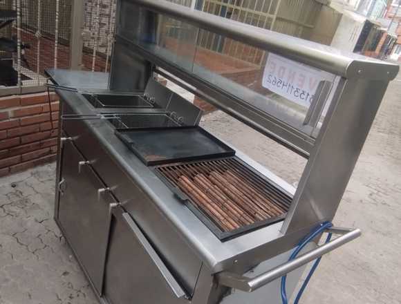 CARRO DE COMIDAS 4 PUESTOS