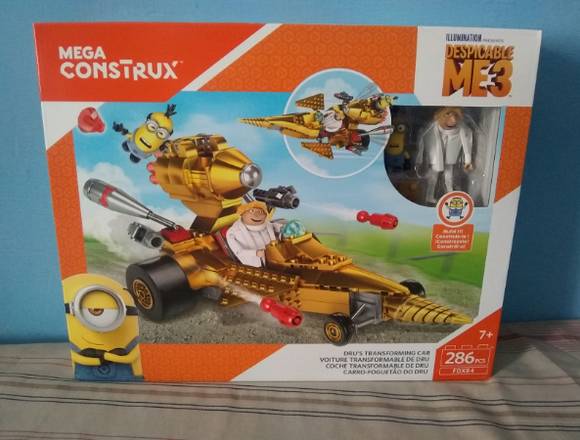 Juguete De Construcción Minions Marca Mega Bloks