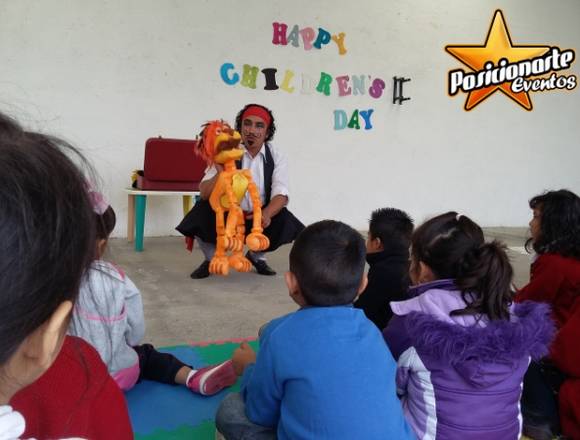 Show de Cuentacuentos y Payaso en Puebla   