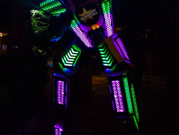 Robot Led en Puebla / XV años, Bodas, Show 
