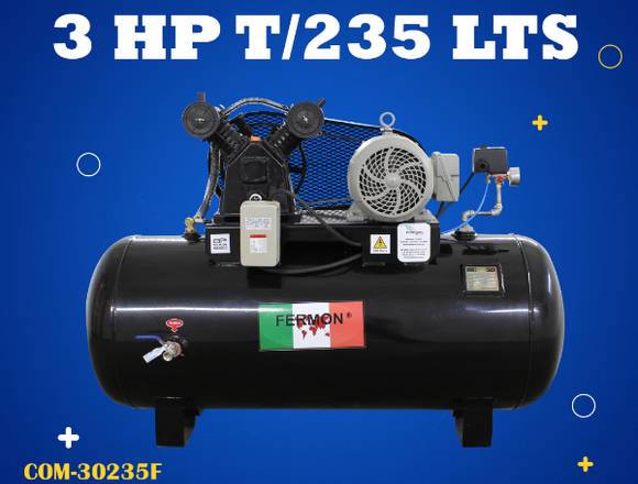 COMPRESOR DE PISTON  3HP T/235LTS