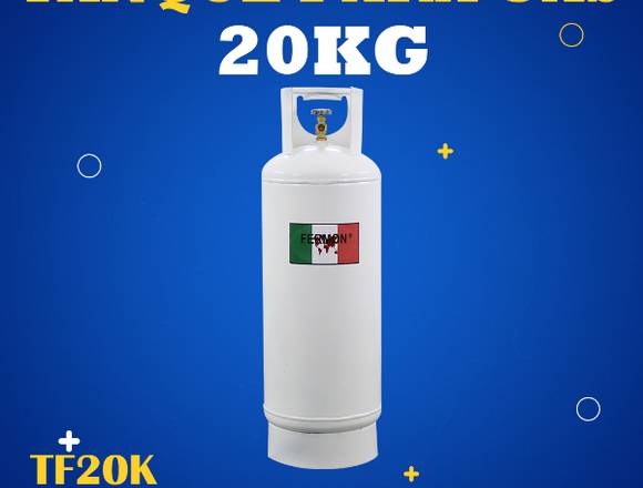 TANQUE PARA GAS 20KG FERMON