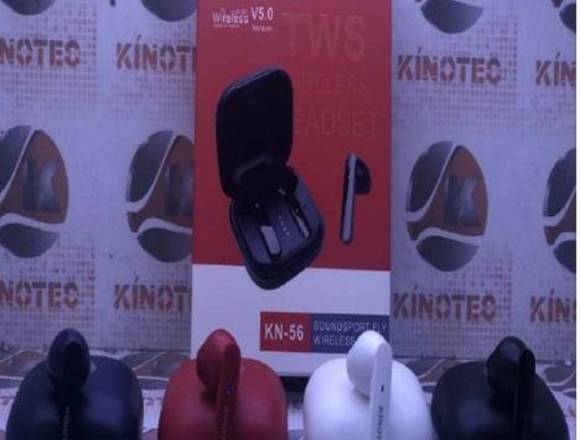 AUDIFONOS BLUETOOTH TWS KINOTEC KN-56