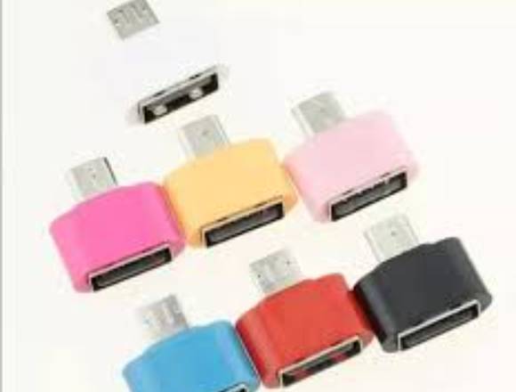 CONVERTIDOR OTG V8 A USB 2.0