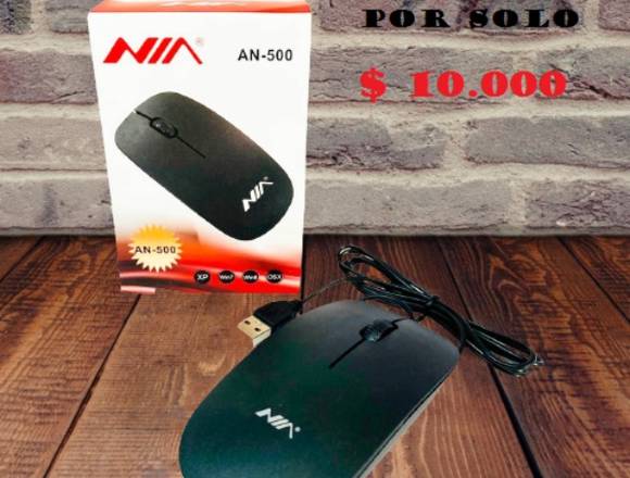 MOUSE USB NIA AN-500