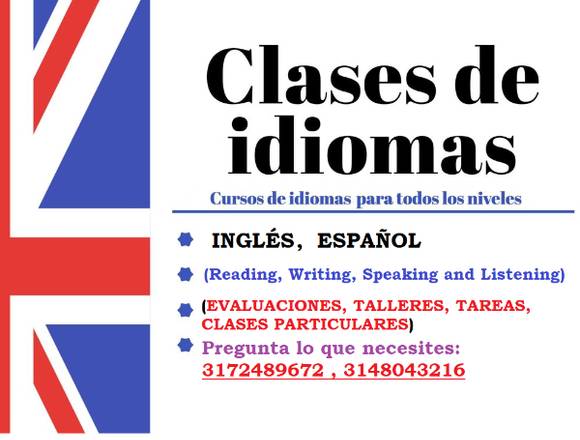 CLASES Y TALLERES DE INGLÉS