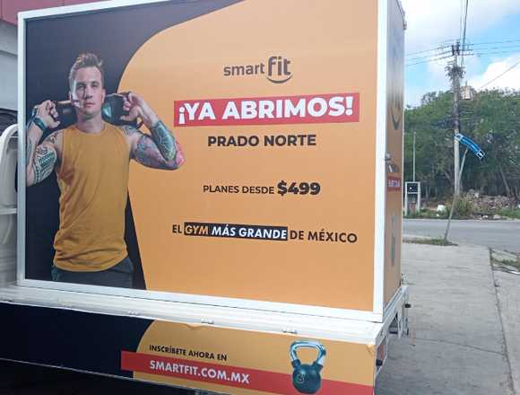 publicidad de Valla movil y mas.