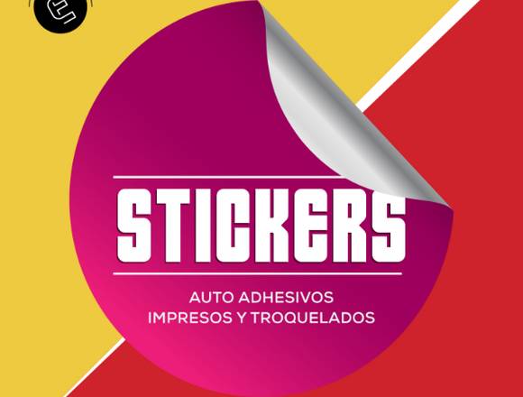 Stickers adhesivos para envases