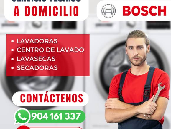 A SU HOGAR! TECNICOS EN LAVADORAS BOSCH