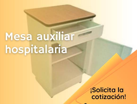 Mesa auxiliar hospitalaria