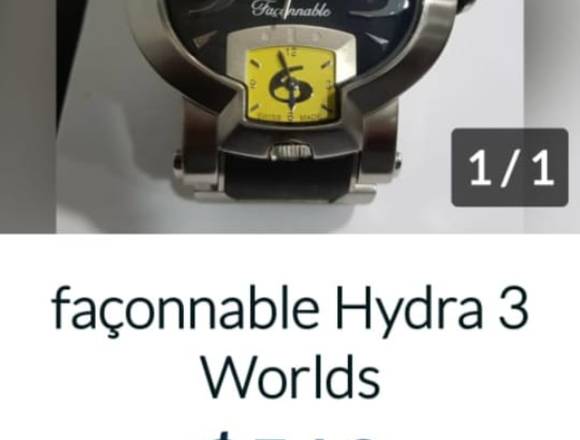 Vendo Reloj Faconnable - Faconnable Hydra 3