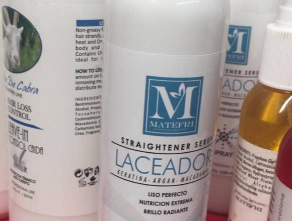 Laceador Keratina Argan y Macadamia