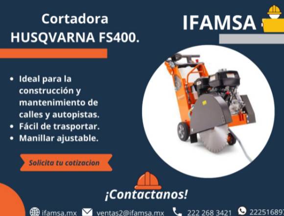 Cortadoras de suelo FS400