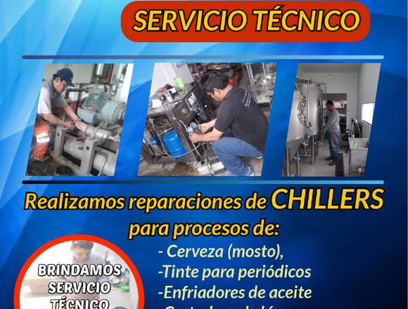 reparación de chillers en zapallal