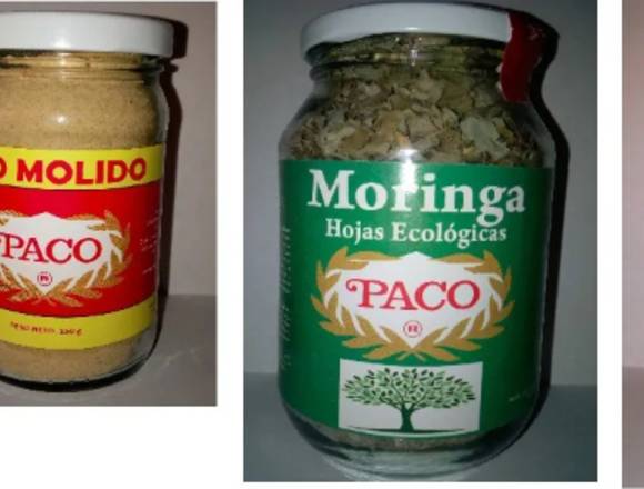 ALJO MOLIDO CURCUMA COMBO 4 PRODUCTOS ALIMENTARIOS