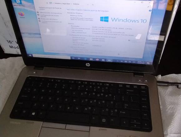 Laptop HP core I5  14 pul wifi 8 gigas de memoria 