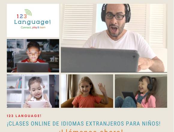 Clases de inglés y francés para niños