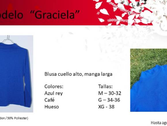 Fashion - Blusa Modelo Graciela  