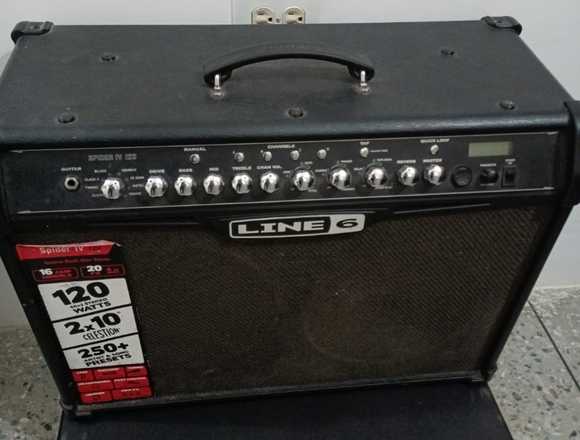 Line 6 Spider IV 120 2×10 120W. En C. Ojeda 250$