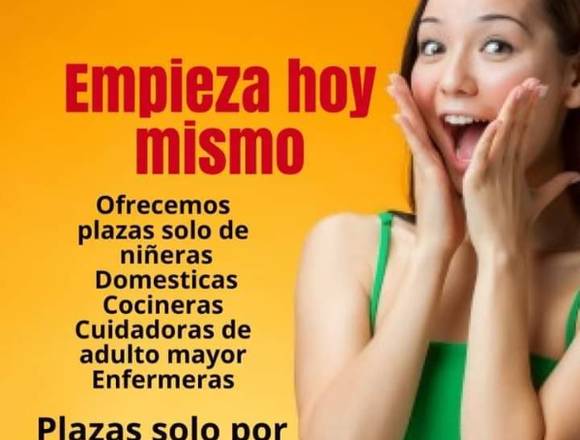 EMPLEOS DOMESTICOS EN LA CIUDAD CAPITL