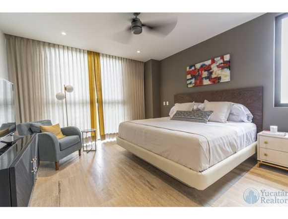Departamento lujo en Venta country Club, 2 recámaras, Yucatán,