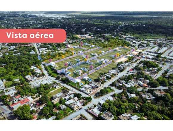 Venta terreno en esquina con financiamiento dentro de la ciudad Mérida