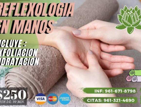 REFLEXOLOGIA EN MANOS