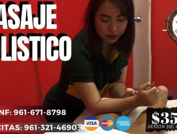 Masaje Holístico promoción 