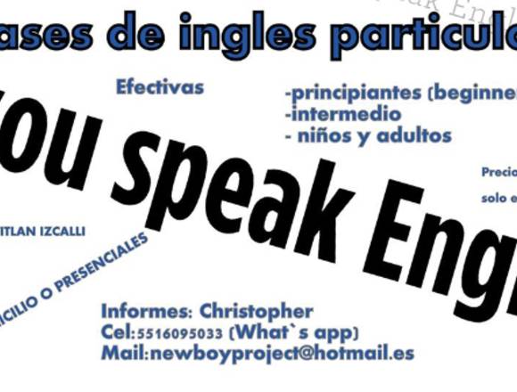 Clases online y presenciales de ingles