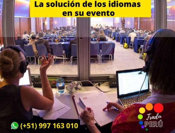 🥇 Peru simultaneous interpreting services rentals