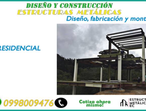 Diseño y construcción de estructuras metálicas.