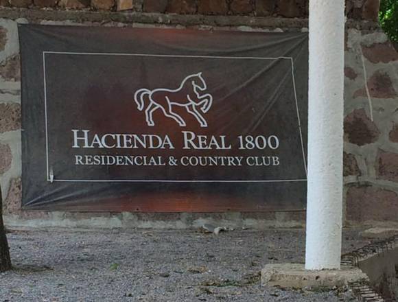 VENDO TERRENO HACIENDA REAL 1800