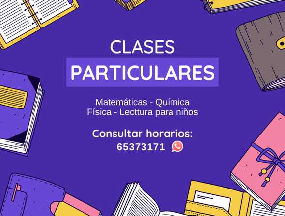 Clases Particulares a domicilio 