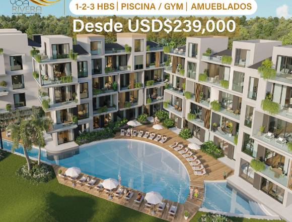 VENTA DE APARTAMENTOS EN PROYECTO EN CAP CANA