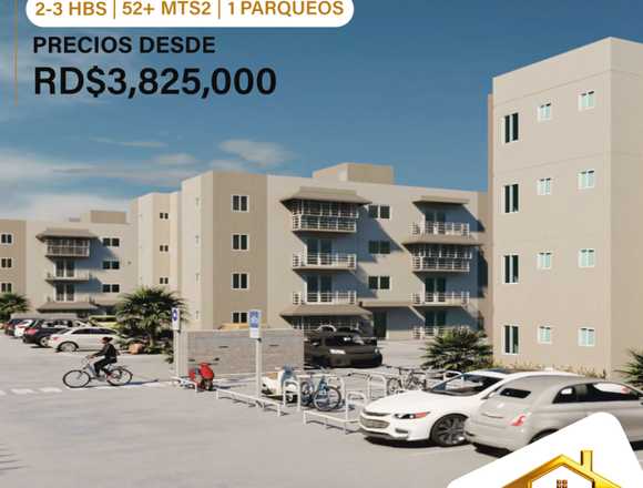 VENTA DE APARTAMENTOS EN PROYECTO EN SAN ISIDRO