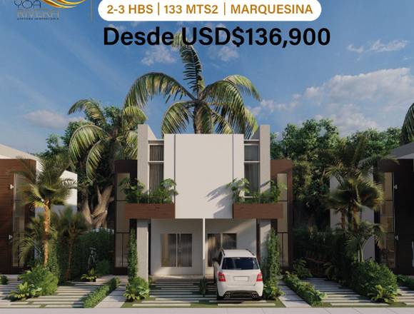 VENTA DE VILLAS EN PROYECTO UBICADO EN PUNTA CANA