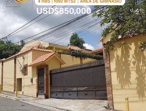 VENTA DE FABULOSA CASA EN ALTOS DE ARROYO HONDO II