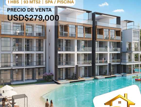 VENTA DE APARTAMENTO EN LO MEJOR DE PUNTA CANA