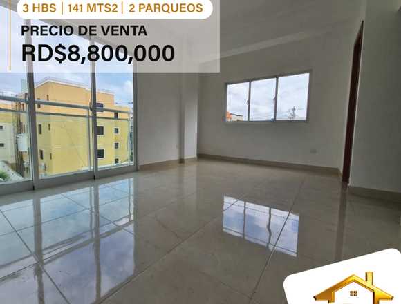 VENTA DE HERMOSO APARTAMENTO EN SECTOR EL MILLÓN