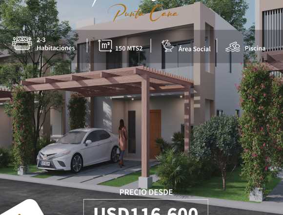 VENTA DE EXCLUSIVAS VILLAS EN PUNTA CANA